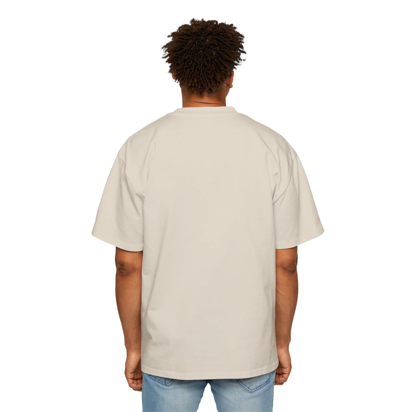 GR Ghost Media Heavy Oversized Tee