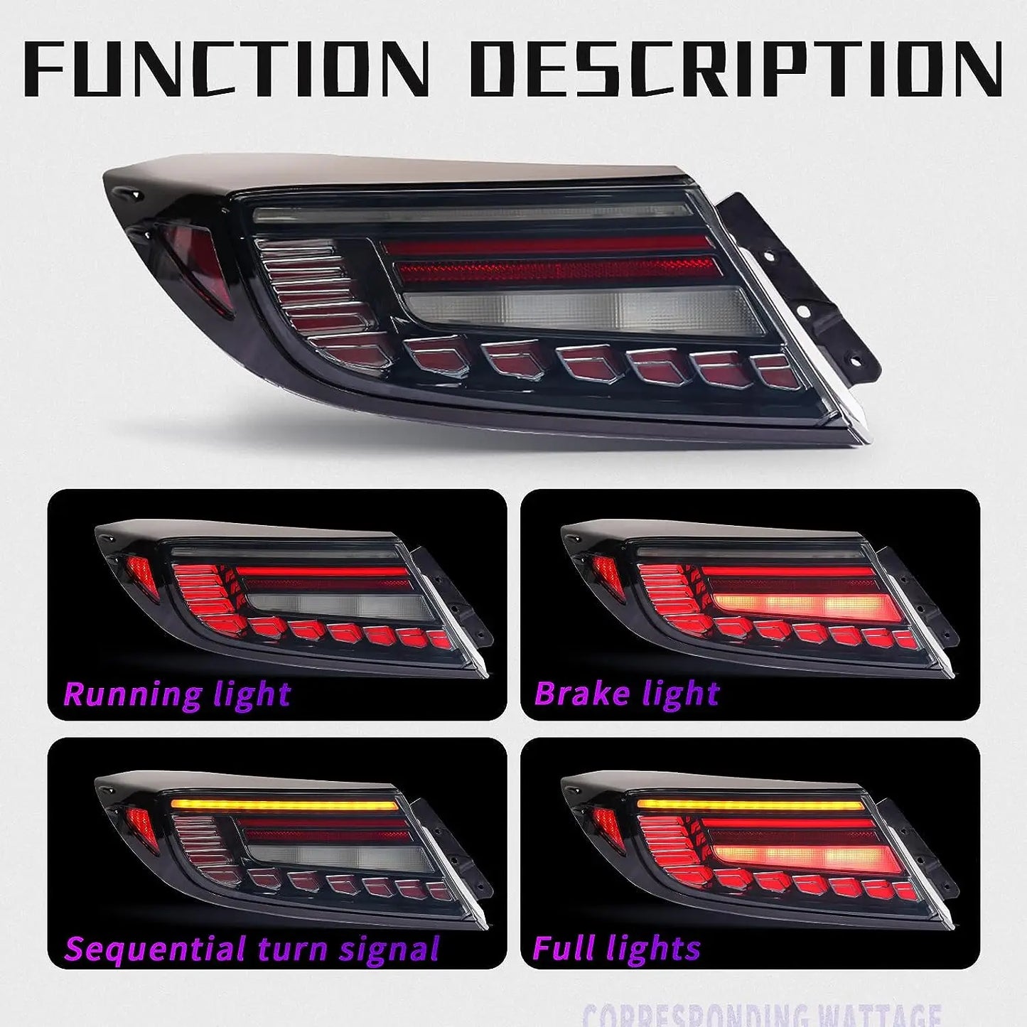 Dragonscale Tail Lights for 2022+ Toyota GR86 & Subaru BRZ