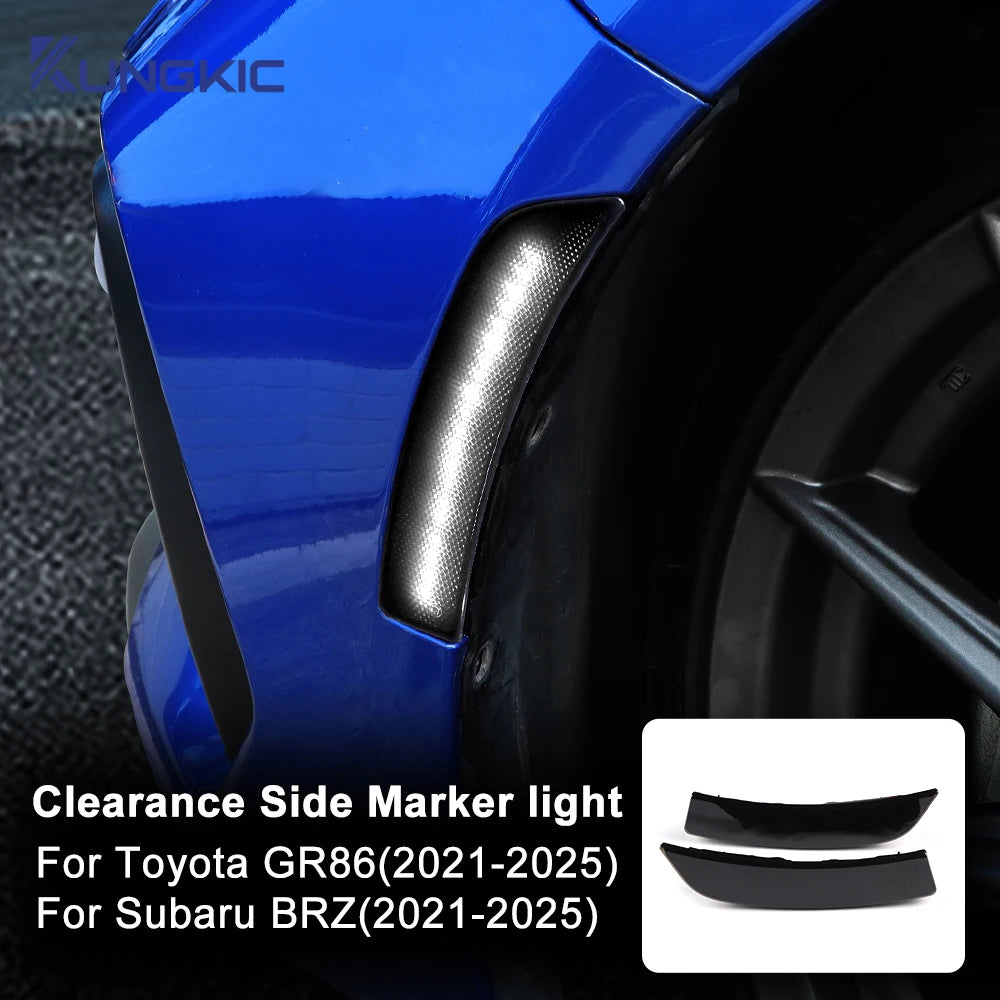 2022+ Toyota GR86 & Subaru BRZ Clear & Smoke Side Markers